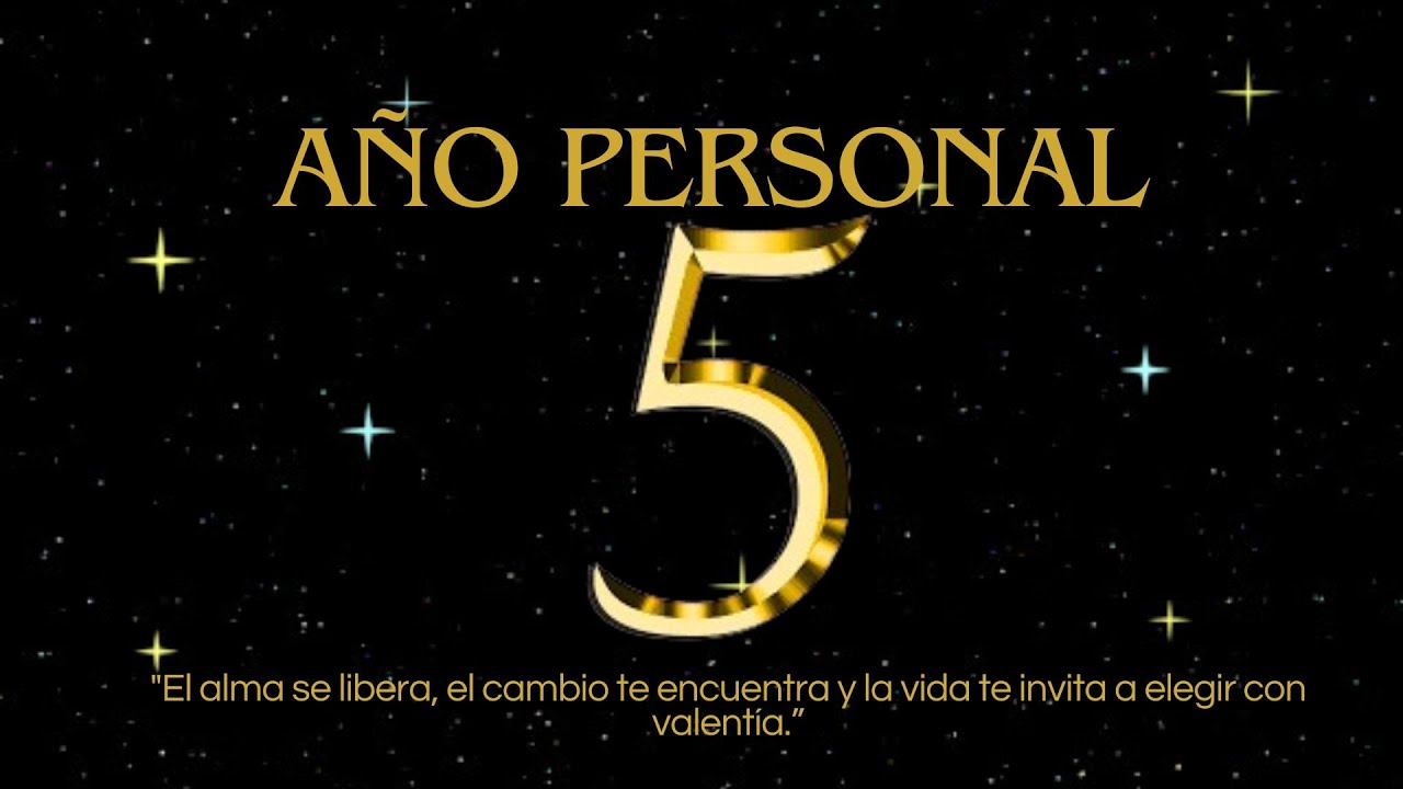 Watch AÑO PERSONAL 5 NUMEROLOGÍA CABALÍSTICA: Conoce tu año personal Now AÑO PERSONAL 5 NUMEROLOGÍA CABALÍSTICA: Conoce tu año personal
