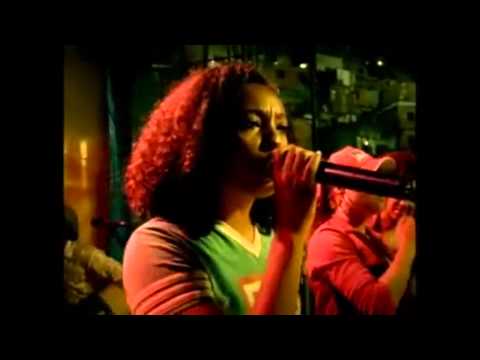 Negra li, Quelynah, Leilah Moreno, e Mc Cindy Mendes no Show de Rap