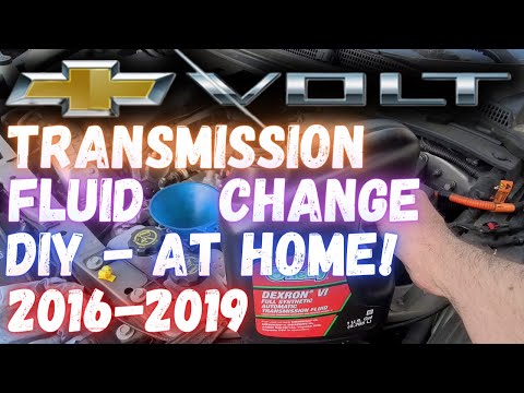 How To Change Transmission Fluid Chevy Volt 2016-2019 5ET50 Drive Unit