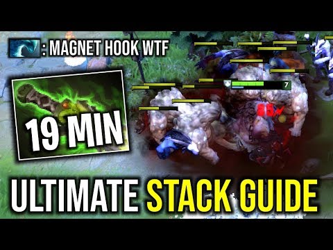 ULTIMATE STACK GUIDE..!! Insane Pudge Roaming 19 Min Ethereal by Matumbaman 7.22c | Dota 2