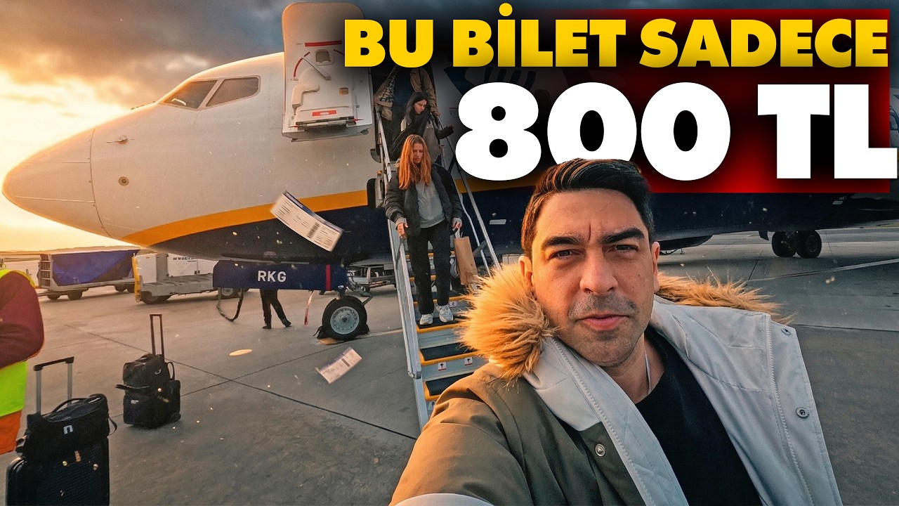 Ucuza uçmanın çok kötü bir yolu...