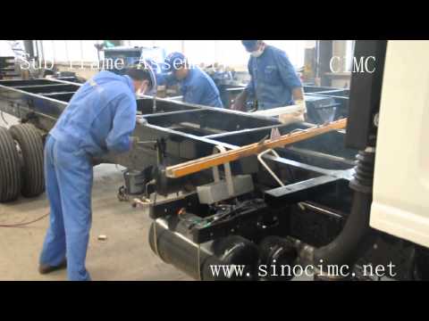 Sub-frame Assemble of refrigerated truck van