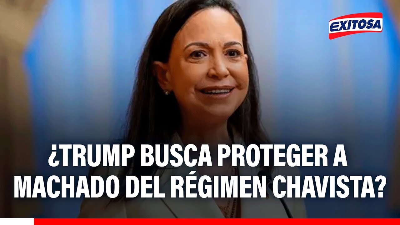 🔴🔵 Trump se apartó de María Corina Machado para protegerla del régimen chavista, afirma experta