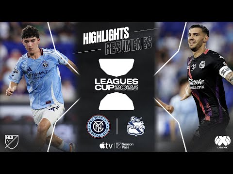 New York City FC vs. Club Puebla | Full Match Highlights | Leagues Cup