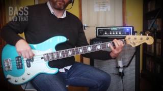 Video thumbnail for HandBox R-400 bass head, Maruszczyk Jake bass, TKS S212 cab by Bass and that.