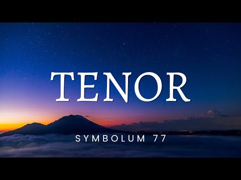 Symbolum 77 - TENOR - (arreglos por Tony Castañeda)