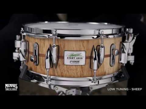 Демонстрация звучания малого барабана Sonor Benny Greb SSD 13x5.75 BG SDW 2.0