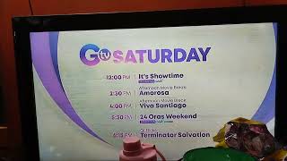 gtv schedule May 25, 2024-June 8, 2024