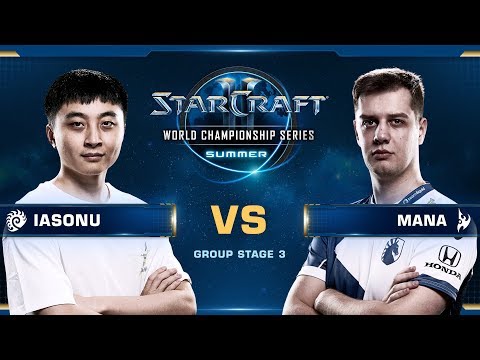 2019 WCS Summer - Group Stage 3: iAsonu (Z) vs MaNa (P)