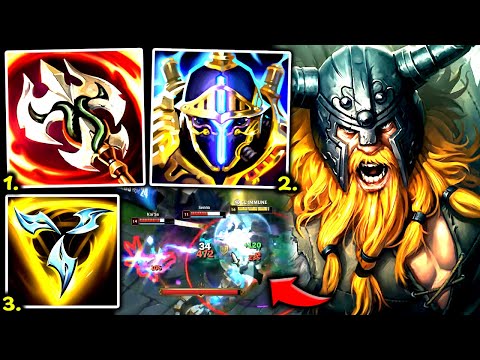 OLAF TOP CAN NOW 1V9 WITH YOUR EYES 100% CLOSED (STRONG) - S14 OLAF GAMEPLAY! (Season 14 Olaf Guide)