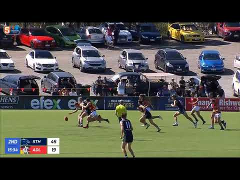 SANFL Snapshot Rd 1 - South's Jason Horne kicks evasive goal