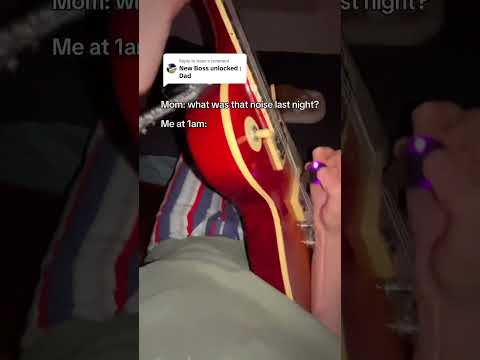 we did not defeat the next boss 😳 #guitar #electricguitar #fyp #1am