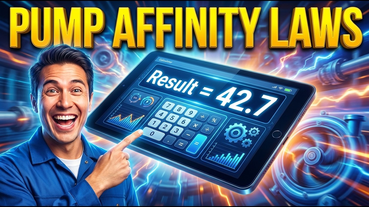 Pump Affinity Laws Interactive Calculator