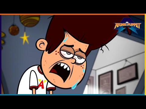 Worm-boy the Silk Slinger Part 1 & 2 | Atomic Puppet | 20' Compilation