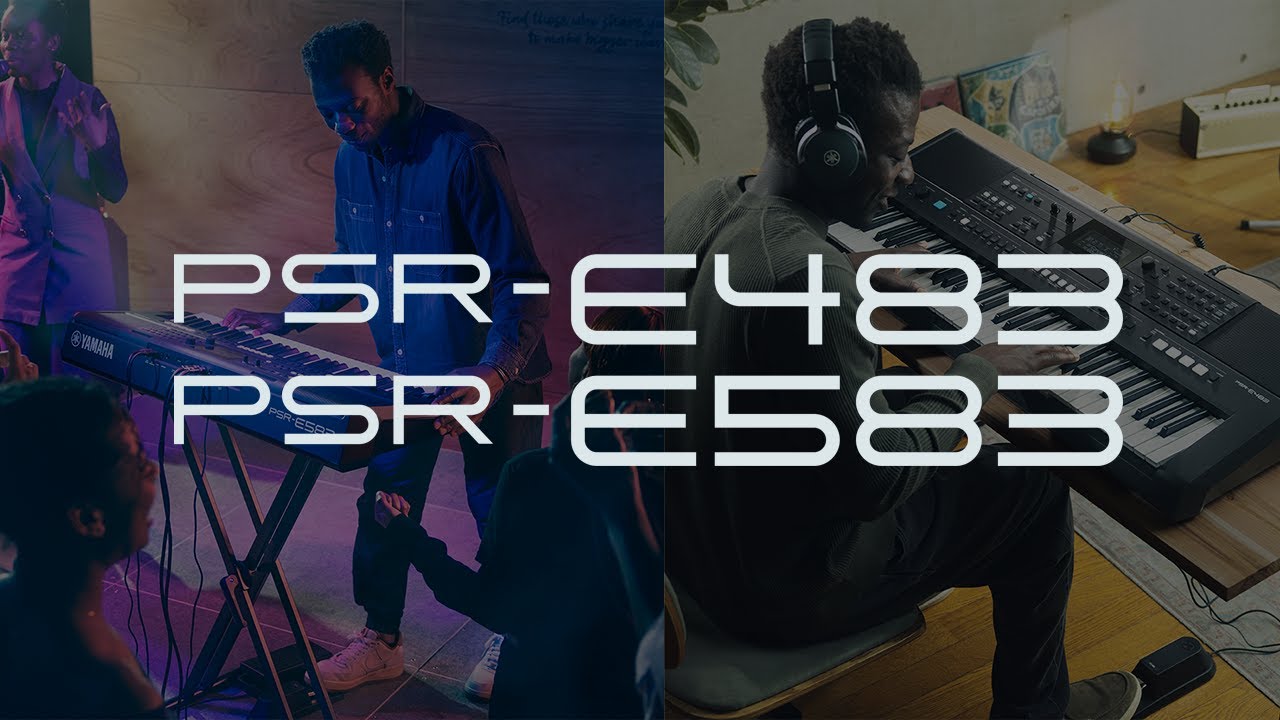 Yamaha Keyboard PSR-E483