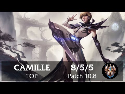 Camille Top vs Aatrox | Pinoy Challenger Replay Patch 10.8