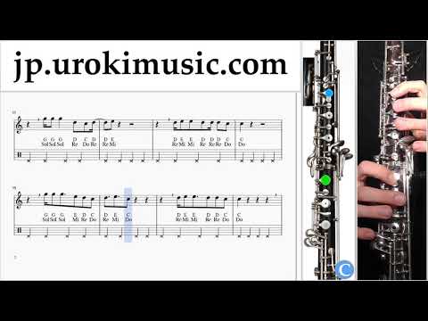 オーボエの吹き方 Alesso - REMEDY 運指表 um-ih799