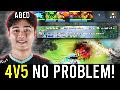 ABED Signature Hero STORM SPIRIT carrying 4V5 GAME in EU pubs!