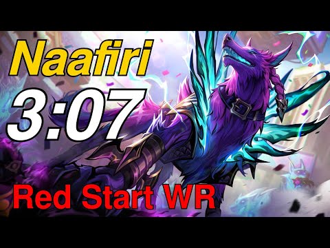 Naafiri Jungle Clear REWORK | Red Start 3:07 WR