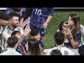Messi Celebrating With Family After Becoming World Champion