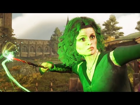 I Played as Bellatrix Lestrange and Spammed Avada Kedavra on Students - Hogwarts Legacy