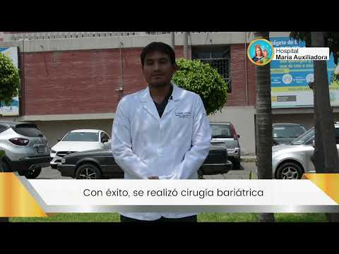 Se cumplió cirugía bariátrica en nuestro hospital, video de YouTube