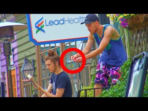 Cutting Peoples Headphones Prank Part 2