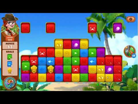 Lost Island Blast Adventure Level 480 - No Boosters