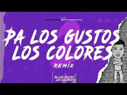 PA LOS GUSTOS LOS COLORES (remix) Dj leo {Acapella Studio mix}