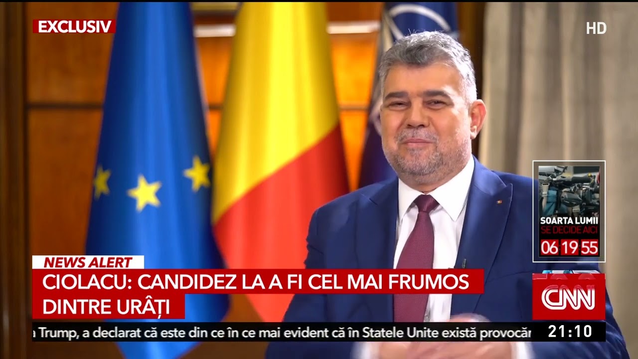 Prim-ministrul Marcel Ciolacu, față în față cu Mihai Gâdea: Dau acestui mandat o notă peste 8