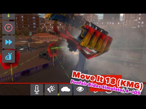 Funfair Rides Simulator 4 iOS episode 4 - KMG Move It 18 - YouTube