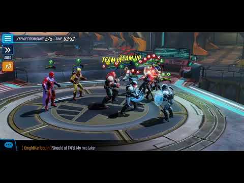 Alliance War Bloberhood vs Nick Fury/Coulson
