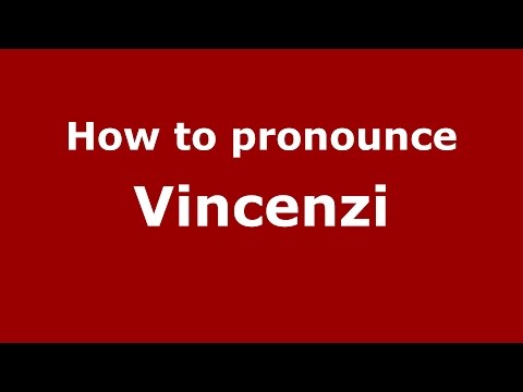 How to pronounce Vincenzi (Brazilian Portuguese/Brazil)  - PronounceNames.com