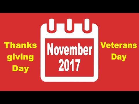 november 2017 calendar