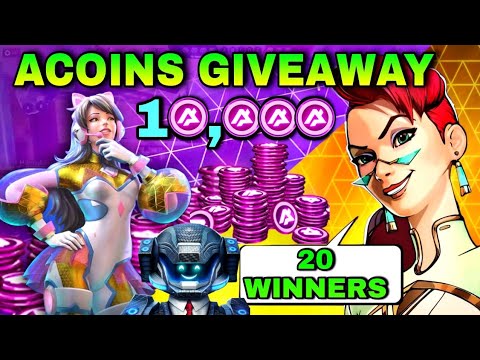 10,000 Acoins Giveaway - Mech Arena 💓
