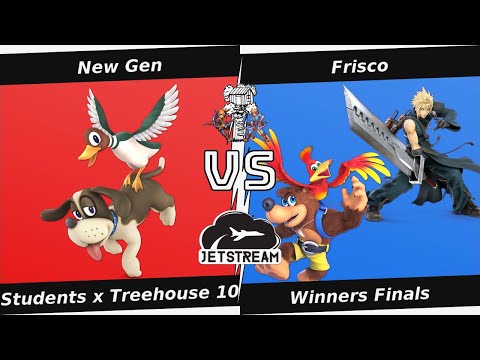 Students x Treehouse 10 Winners Finals - New Gen (Duck Hunt) Vs. Frisco (Banjo, Cloud) Smash Ultimat