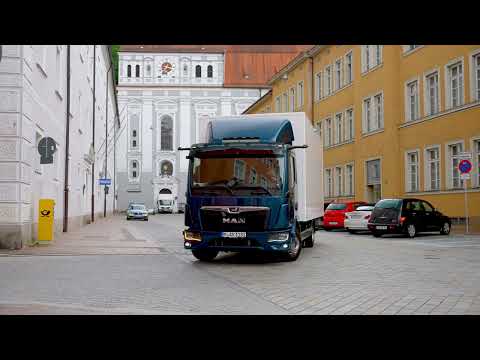 MAN Truck TGL All round visibility UHD, Rundumsicht Footage