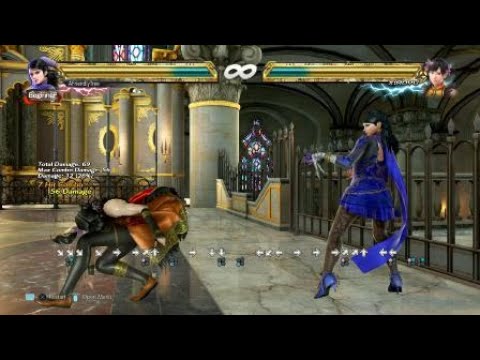 Tekken 7 Zafina low parry 56dmg