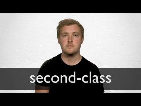 Second-class Synonyms | Collins English Thesaurus