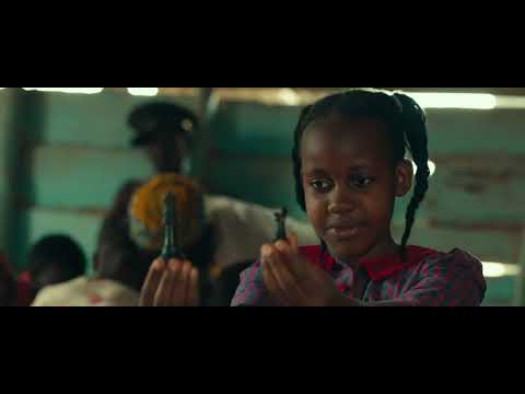 Trailer end card for Queen of Katwe — echo of the end-credits song’s uplift