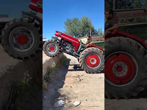 IT LOOKED IMPOSSIBLE… THEN THIS HAPPENED 😳#tractor#farmer#masseyferguson#farming#rurallife#viral