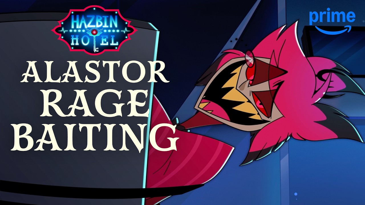 Alastor Rage-Farming for 8 Minutes | Hazbin Hotel | Prime Video