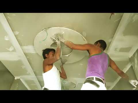 Installation of false ceiling design