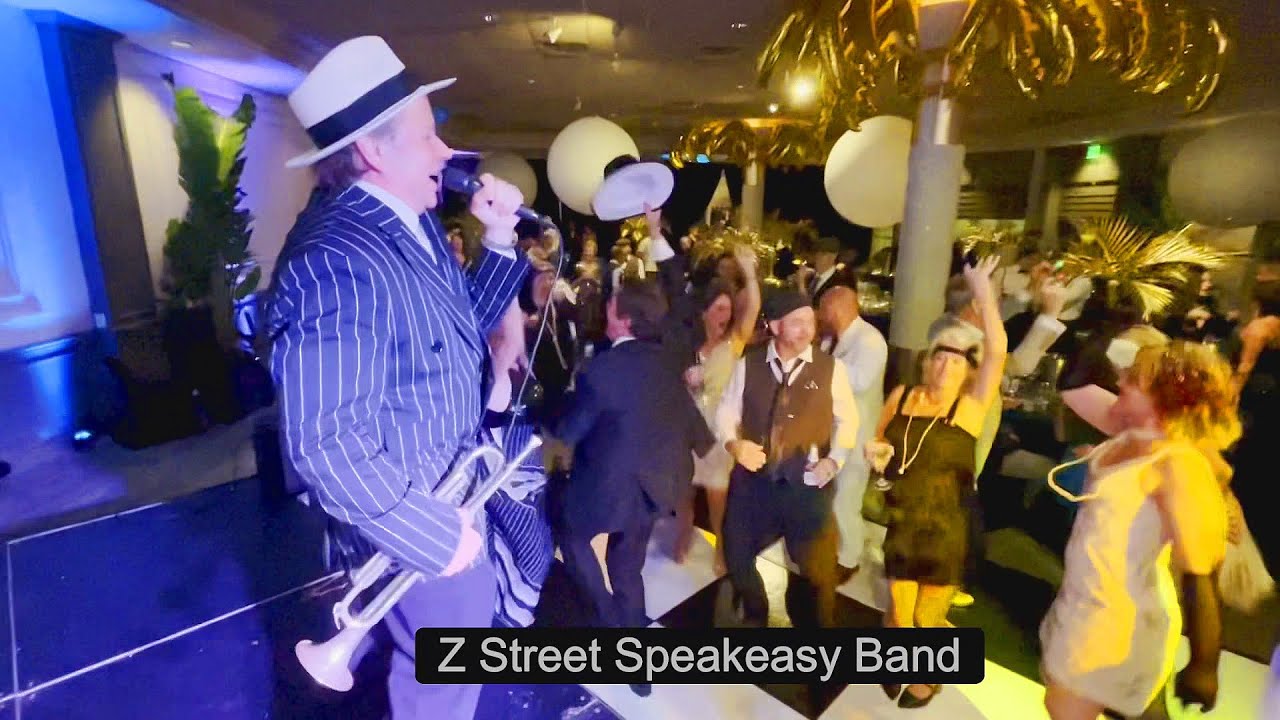 Promotional video thumbnail 8 for Z Street Speakeasy Band, Gatsby Band, 20s Band, Jazz Band, to Current