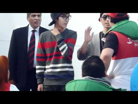 [FANCAM] 110918 MBLAQ'S G.O. & MIR in Peru (Close Fancam)