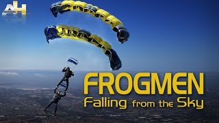 Frogmen Falling Through the Sky
