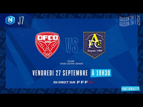 J7 I Dijon FCO vs Aubagne FC en replay (1-0) I National FFF 2024-2025