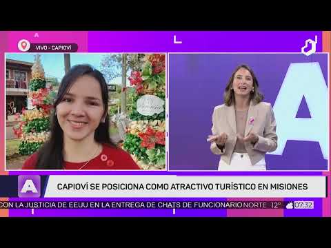 #AhoraEnMisiones: Comenzaron a montar los adornos navideños en Capioví