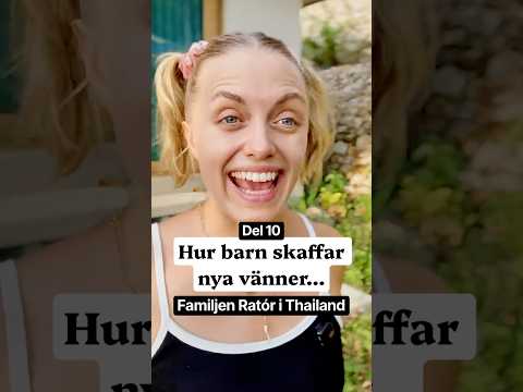 Har inte Hugo en helt otroligt vacker solhatt? 😏😂 Del 10 -Familjen Ratór i Thailand #sketch #humor
