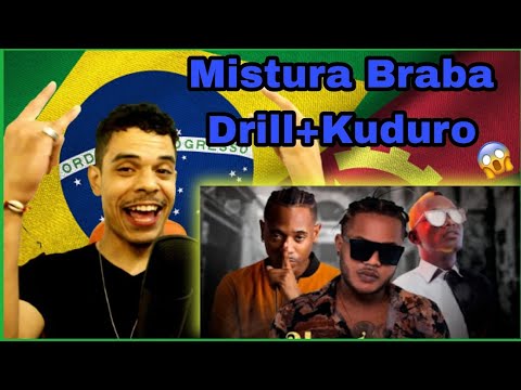 Brasileiro React a Puto Mira Feat Deezy & Principe Ouro Negro -Um Toque [ Drill + Kuduro ]